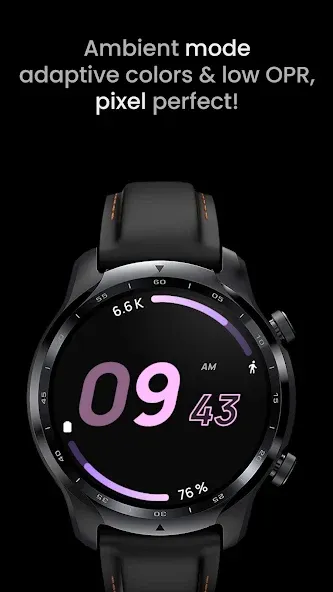 Pace 2: Watch face screenshot 3