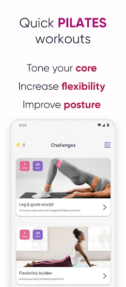 5 Minute Pilates screenshot 1