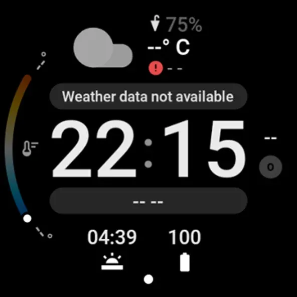 Just Weather: Watch Face screenshot 14