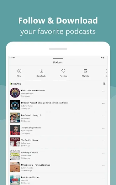 Podcast Player App - Podbean screenshot 9