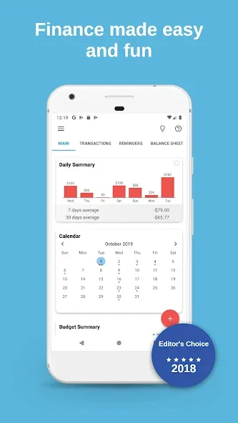 Bluecoins Finance & Budget screenshot 1