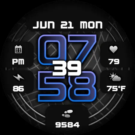 NW Ace Pro Wear OS Watch Face screenshot 17
