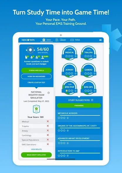 MedicTests 2026 EMS Education screenshot 17