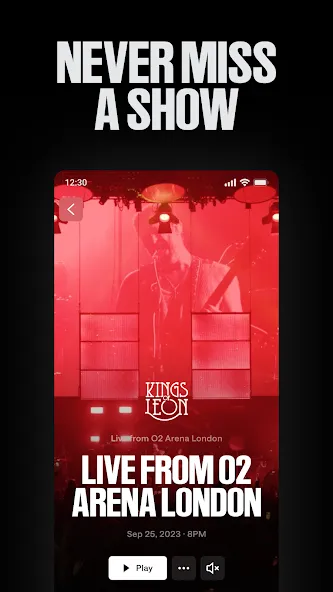 Veeps: Watch Live Music screenshot 1