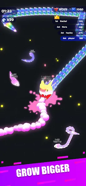 Snake Clash! screenshot 5