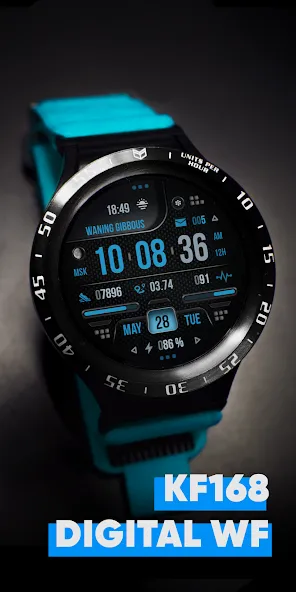 KF168 Watch face screenshot 1