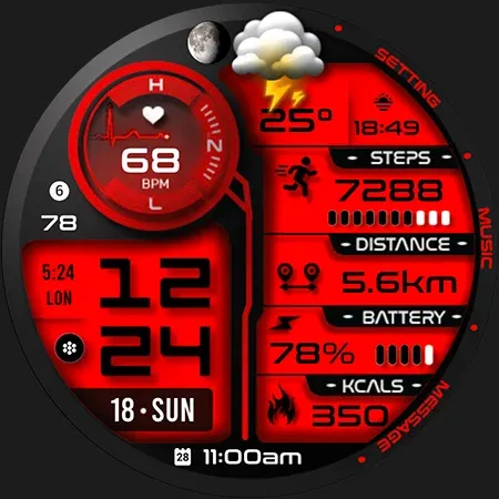 ML2U 263 Watch Face screenshot 29