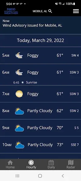 FOX10 Weather Mobile Alabama screenshot 5
