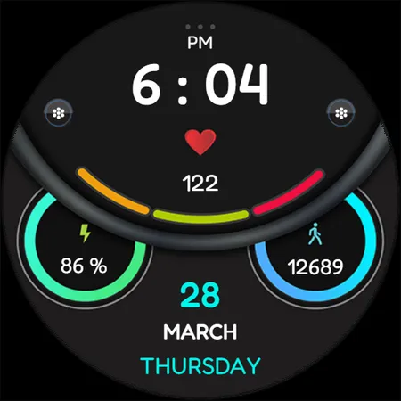 IA106 Digital Sport Watchface screenshot 10