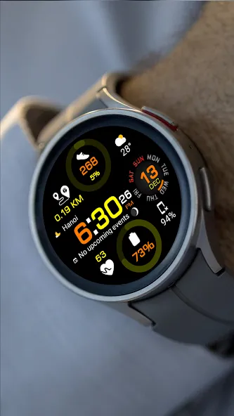 Digital Color WearOS NTV570 screenshot 18