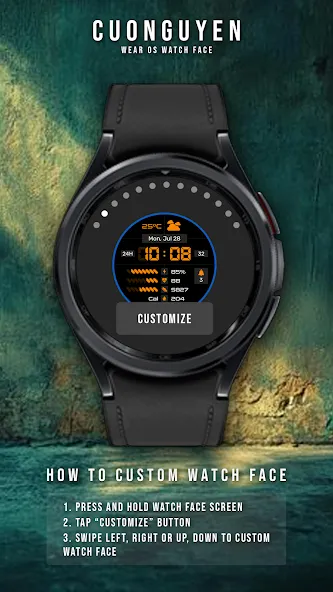 Watch face CNW-44 screenshot 3