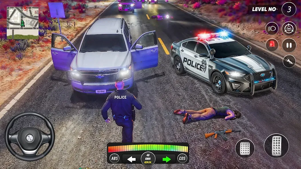 Police Car Driving Cop Game 3D screenshot 7