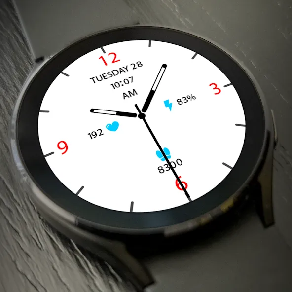 Key042 Analog Watch Face screenshot 2