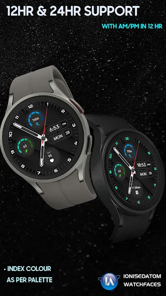 IA124 Classic Hybrid Watchface screenshot 5