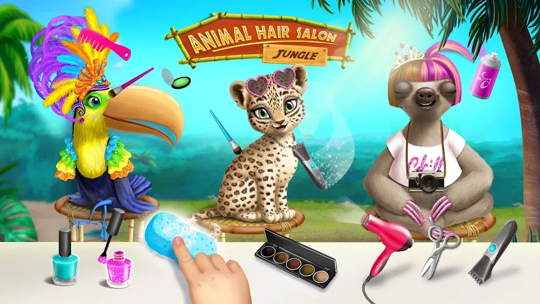 Jungle Animal Hair Salon screenshot 2
