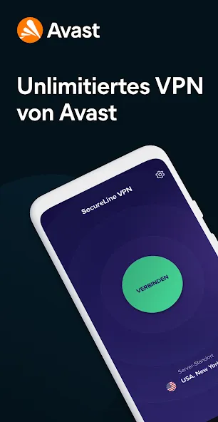 Avast SecureLine VPN Proxy screenshot 1
