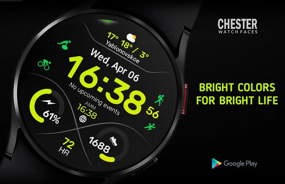 Chester Serenity watch face screenshot 1