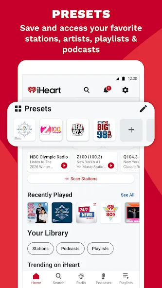 iHeart: Music, Radio, Podcasts screenshot 3