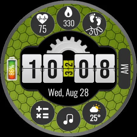 MAHO011 Wear OS Watch Face screenshot 27