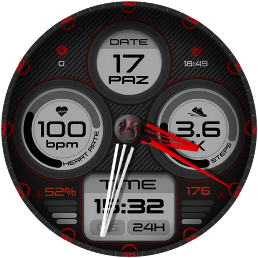Hybrid Watchface — NDW071 screenshot 34