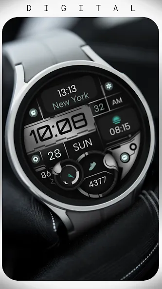 Dream 137 Digital Watch Face screenshot 5