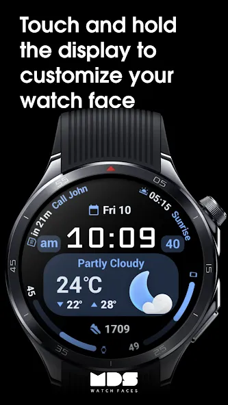 MDS05 Weather Watch Face screenshot 3