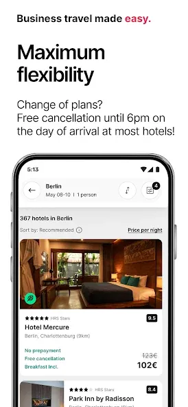 HRS: Find and book hotels screenshot 2