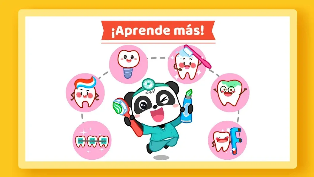 Panda Bebé: Cuidado dental screenshot 5