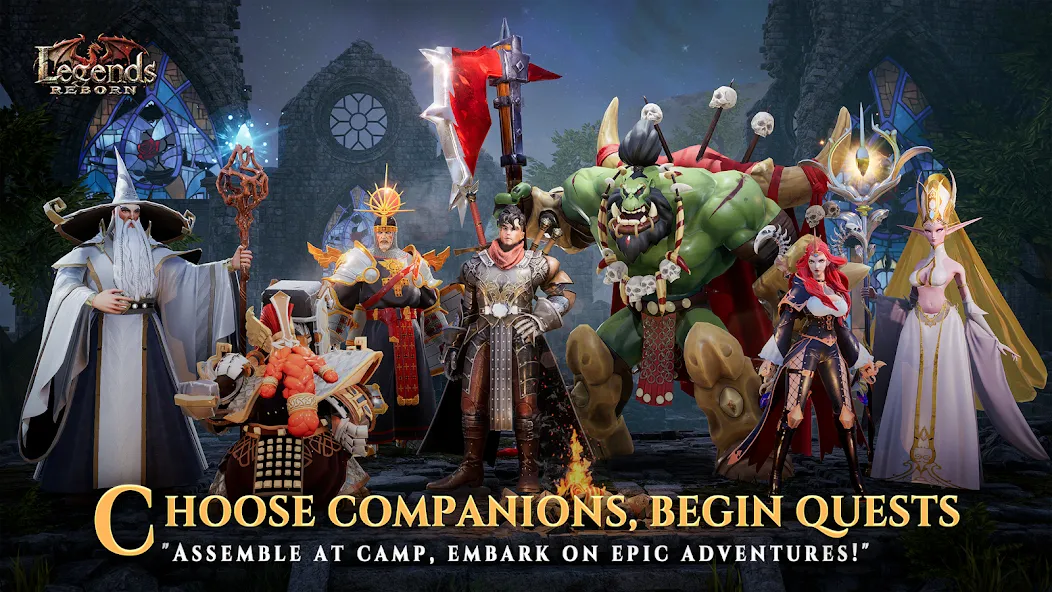 Legends Reborn: Last Battle screenshot 1