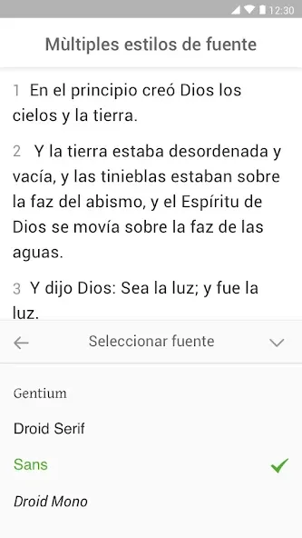 Biblia - Versículos + Audio screenshot 5