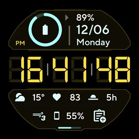 TACT THREE: Watch face screenshot 8