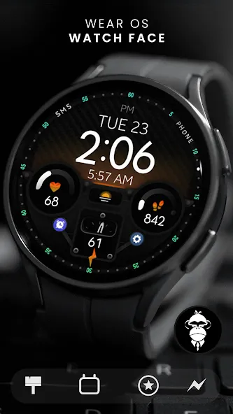 Dream 107 - Digital Watch Face screenshot 1