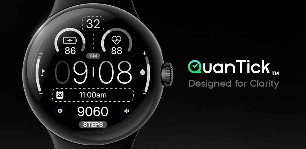 QuanTick 01 - Digital Watch screenshot 1