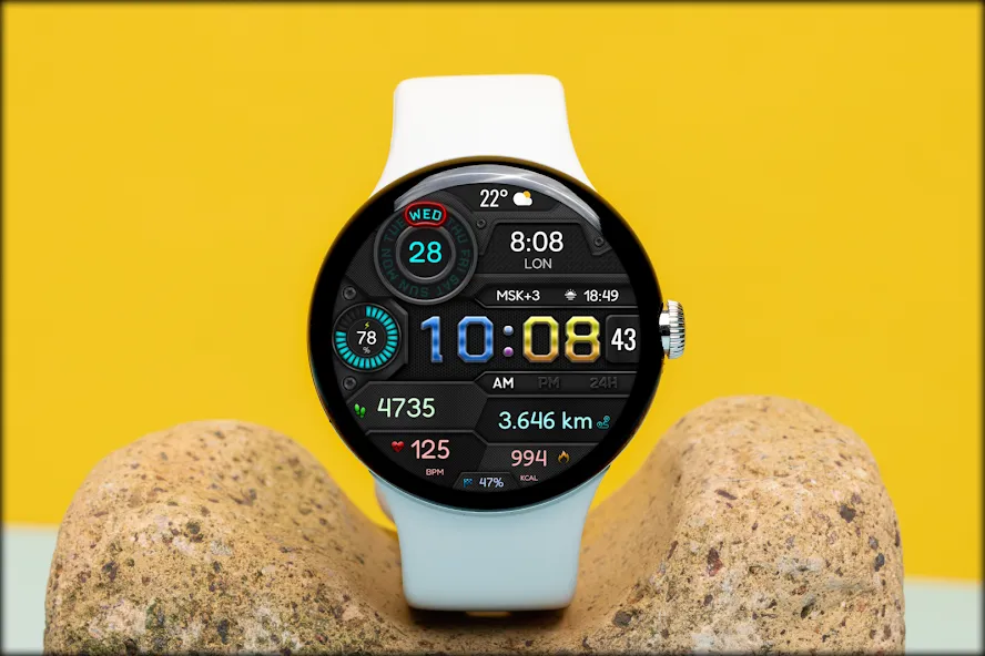 DIGI VIDAMOL WS25 Watch face screenshot 5