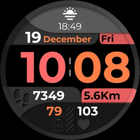 CC Digital 27 watch face screenshot 13