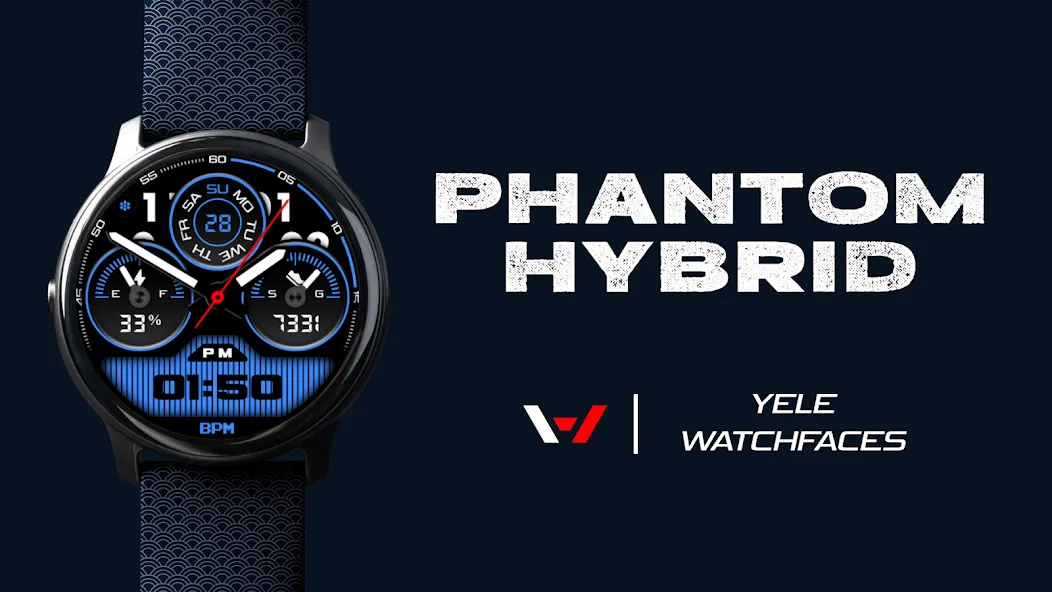Phantom - Hybrid v3 Watch Face screenshot 9