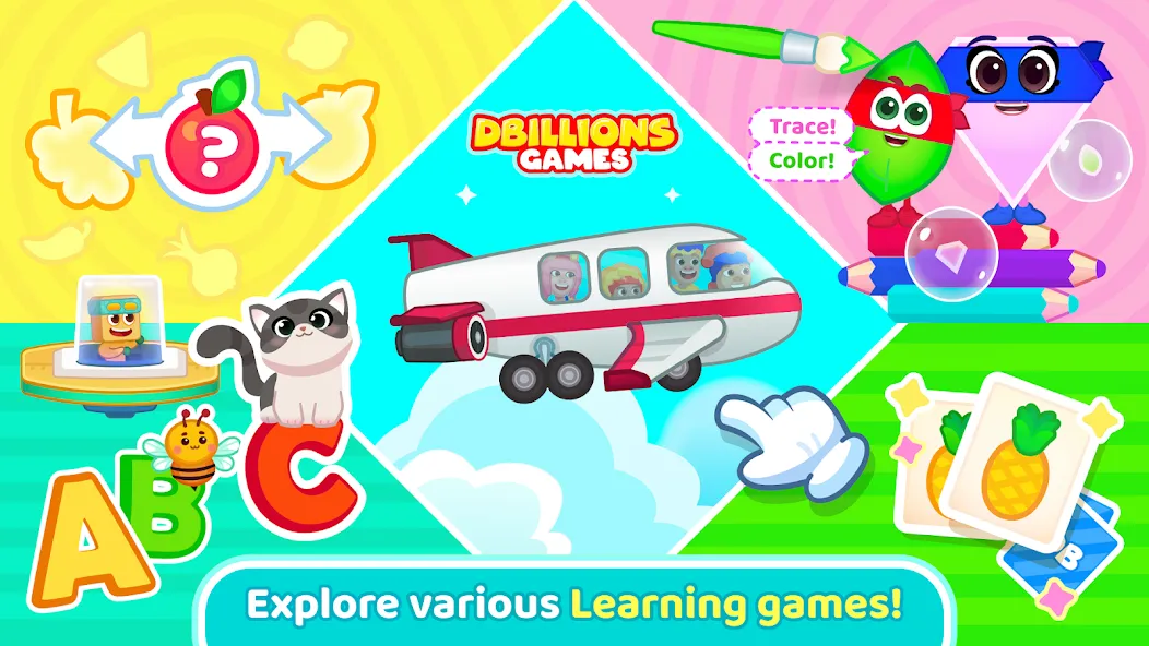 D Billions Games For Kids screenshot 1