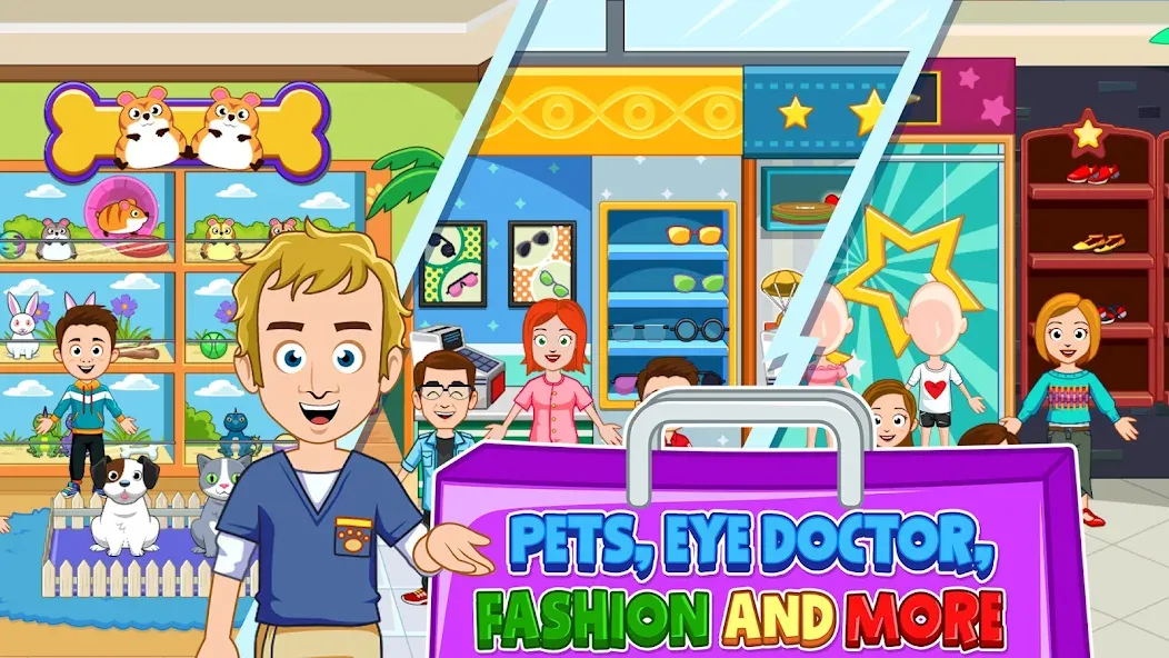 My Town : Shopping Mall screenshot 4