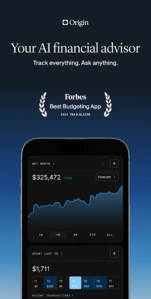 Origin: AI Budget & Track screenshot 1