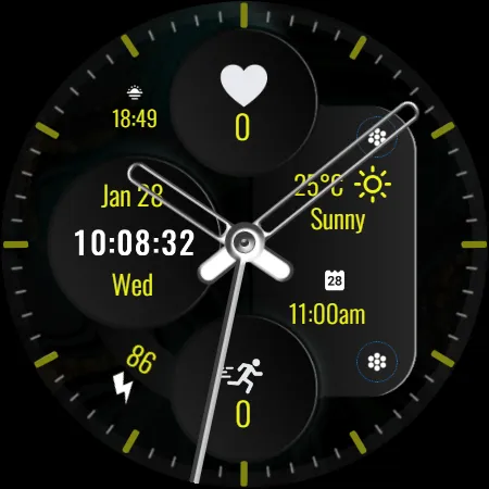 ZRU12 Watch Face for Wear OS screenshot 27