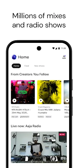 Mixcloud - mixes Radio & DJ screenshot 2