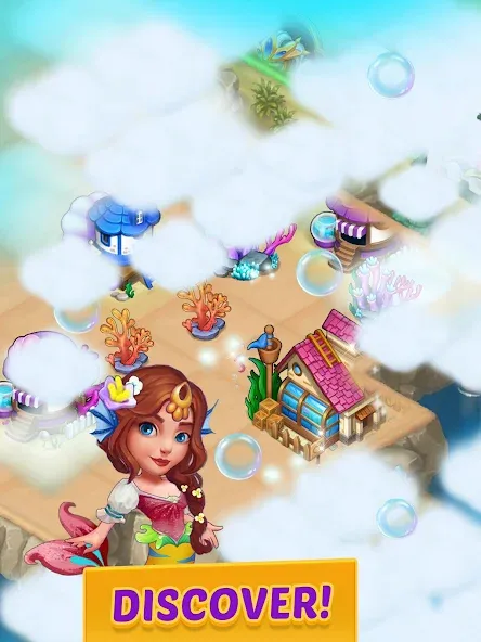 Merge Mermaids-magic puzzles screenshot 11