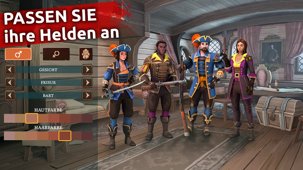Piraten-Überlebens-Rollenspiel screenshot 9