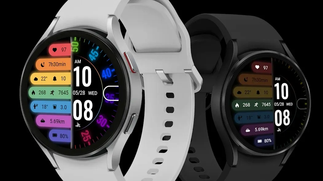Colorful Turntable ZKin Watch screenshot 1