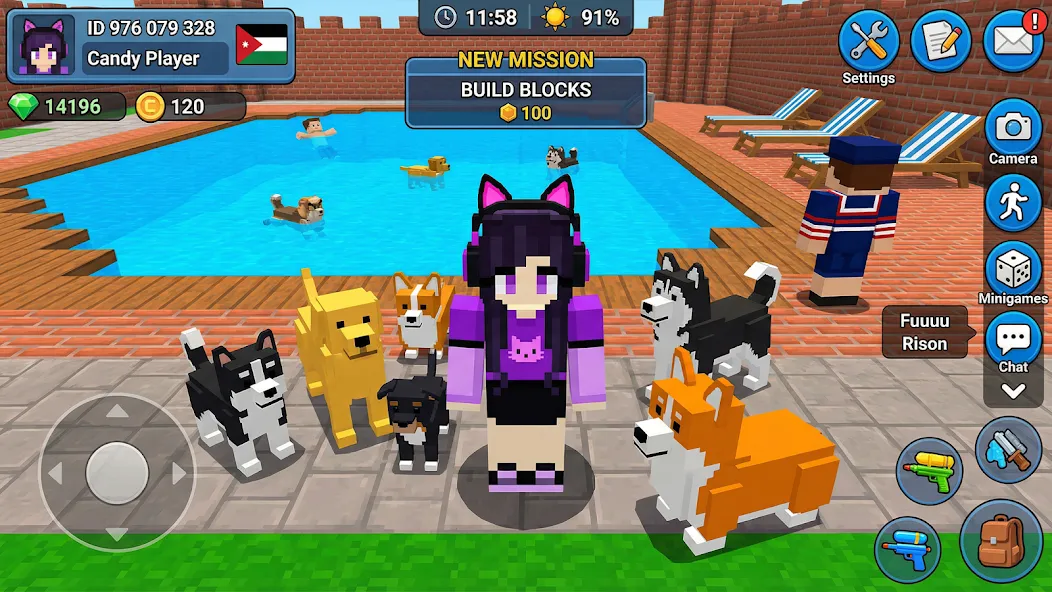 School Party: Block Craft screenshot 6