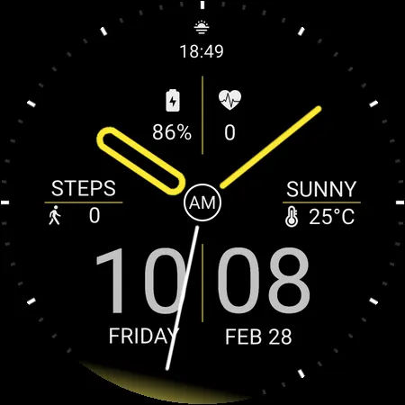 Magical Sweep Watch Face screenshot 6