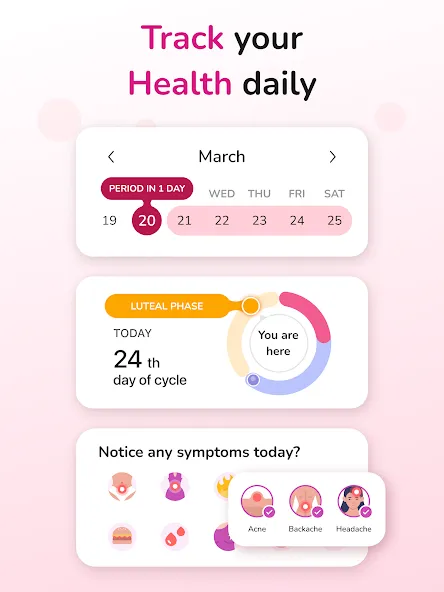 Period Tracker and Calendar screenshot 13