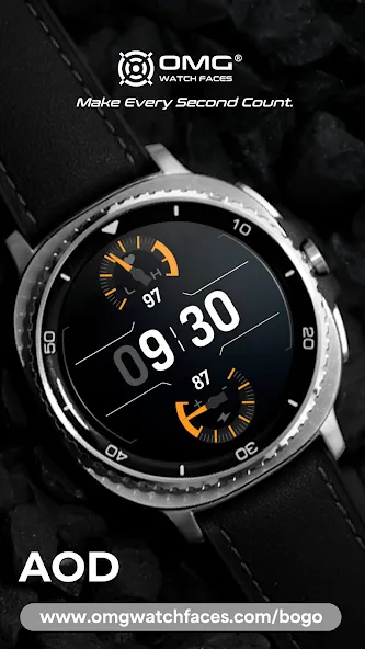 OMG 435 - Digital Watch Face screenshot 6
