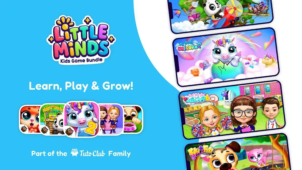 Little Minds: Jogos infantis screenshot 1