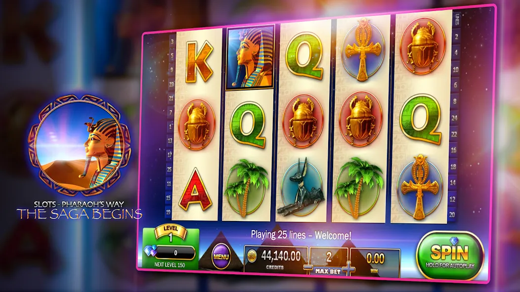 Slots - Pharaoh's Way Casino screenshot 3
